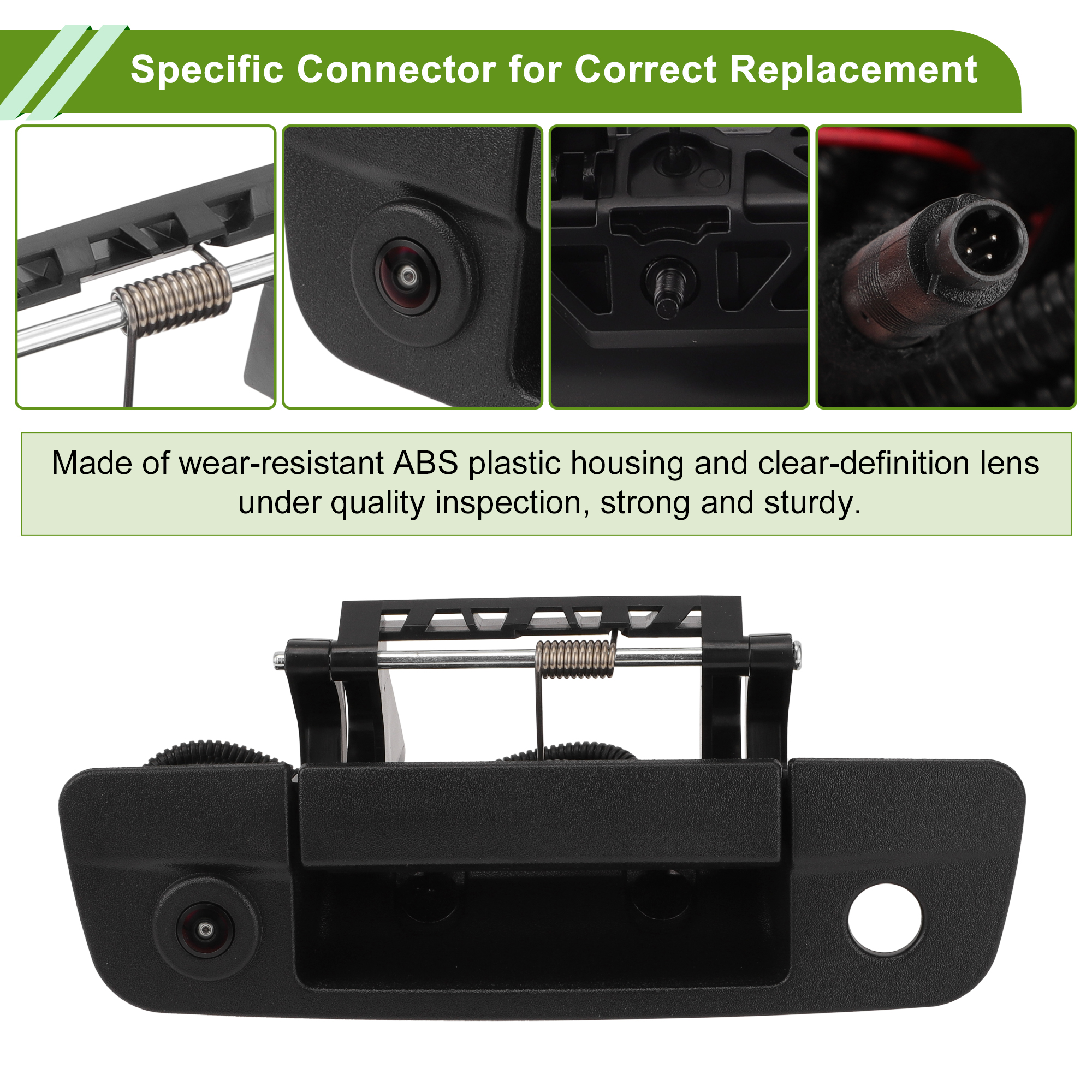 Unique Bargains Tailgate Handle Backup Camera for Ram 1500 2500 2013-2018