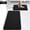 Black, variant on Tripumer Memory Foam Bathroom Rug Set 2 Piece 16x24 and 20 x 32 inch Bathroom Mats and Rugs Sets for Washroom Toilet Red