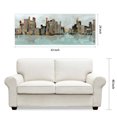 thumbnail image 2 of Empire Art Direct Second City Frameless Free Floating Tempered Glass Panel Graphic Wall Art, 63" x 24" x 0.2", Ready to Hang, 2 of 9