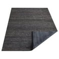 thumbnail image 4 of Hand Woven Jute Eco-Friendly Area Rugs - 5'X8', Rectangle Shape, Charcoal Color, Solid Plain Pattern, High Pile, Natural Fiber, Outdoor Indoor Handmade Area Rugs For Living Room, Bed Room (J00027), 4 of 5