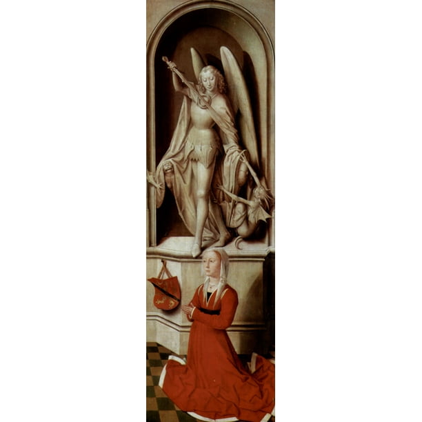 Memling Hans The Last Judgment Right Wing Outside 12 Inch By 18 Inch Laminated Poster With Bright Colors And Vivid Imagery Fits Perfectly In Many Attractive Frames Walmart Com Walmart Com