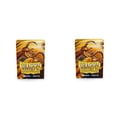 thumbnail image 1 of 2 Packs Dragon Shield Matte Mini Japanese Orange 60 ct Card Sleeves Value Bundle!, 1 of 6