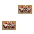 thumbnail image 3 of Maytalsory Soft And Comfortable Christmas Doormats Water Absorption For Easy To Clean Santa Claus 2Set, 3 of 6