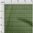 thumbnail image 1 of oneOone Polyester Lycra Fabric Stripe & Paisley Block Print Sewing Fabric BTY 56 Inch Wide, 1 of 4
