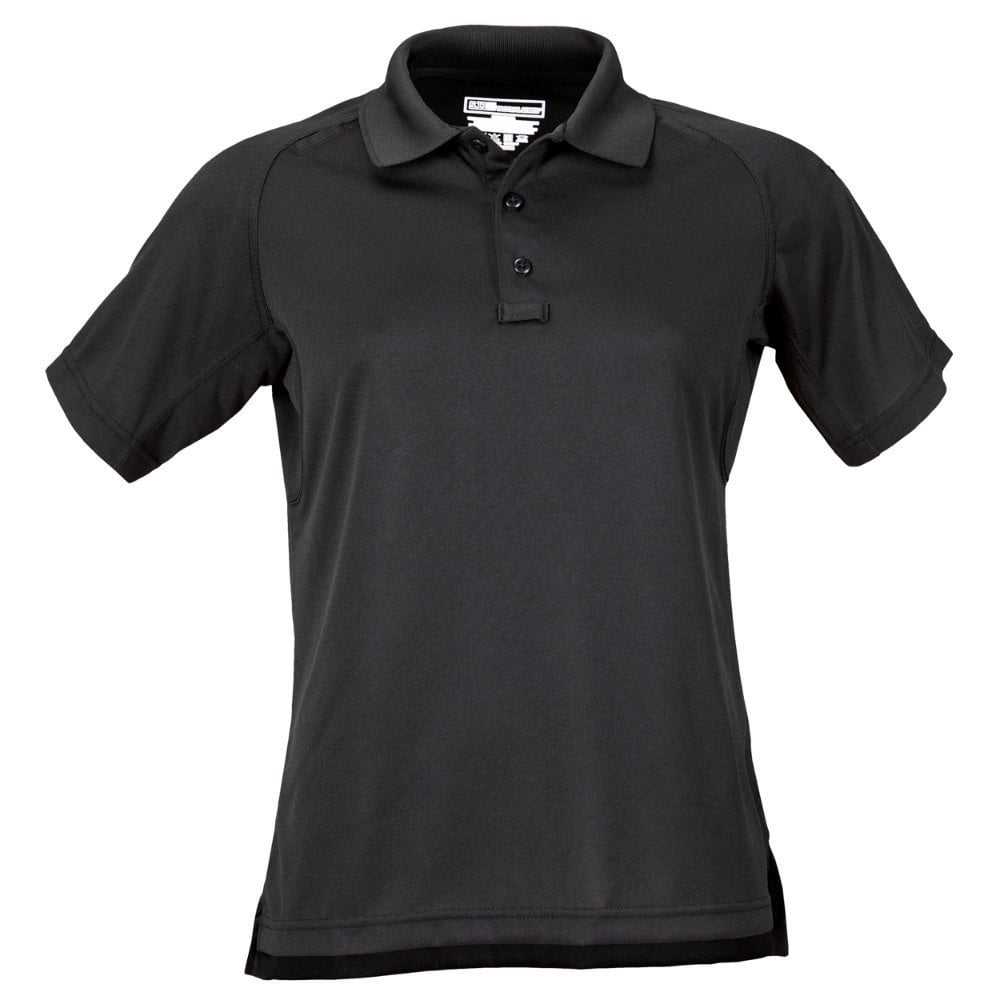 Women's Professional Polo Shirt, Black - Walmart.com