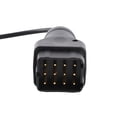 thumbnail image 1 of Cable De Diagnóstico OBD2, Conector De 12 Pines A 16 Pines, Adaptador De Extensión De Accesorios Para Coche, 1 of 7