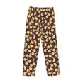 thumbnail image 5 of Balery Cute Small Farm Birds print Men's Pajama Pants,Ultra Lightweight Pjs,Lounge Pant-X-Large, 5 of 9