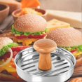thumbnail image 4 of Hamburger Meat Pie Mold Labor-saving Portable Meat Pie Mould for Food's Making, 4 of 5