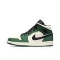 thumbnail image 2 of Nike Air Jordan 1 verde blanco MID nueva llegada zapatillas de deporte para hombre modelo clásico Retro zapatos deportivos de baloncesto 852542 -301, 2 of 4
