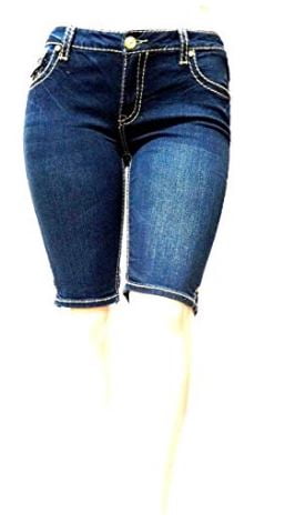 Joe's Jeans Denim Bermuda Shorts White High Rise Curvy Raw Hem Women Size  25 NWT | eBay
