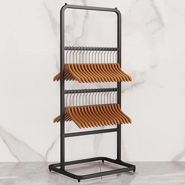 Clothes Hanger Organizer Stand Retail Store Portable Wood Hanger Storage  Rack Large Wire Hanger Holder Hanger Storage System Commercial Home General  Hanger Stacker Hanger Caddy - Walmart.com