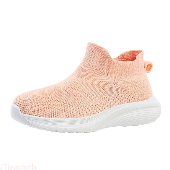 JTieacloth Girls Sneakers For Kids Lightweight Breathable Mesh Running Shoes Comfortable Casual Sports Shoes For Girls And Boys Age 4 12 Sneakers Shoes,Sizes 11 Little Kid