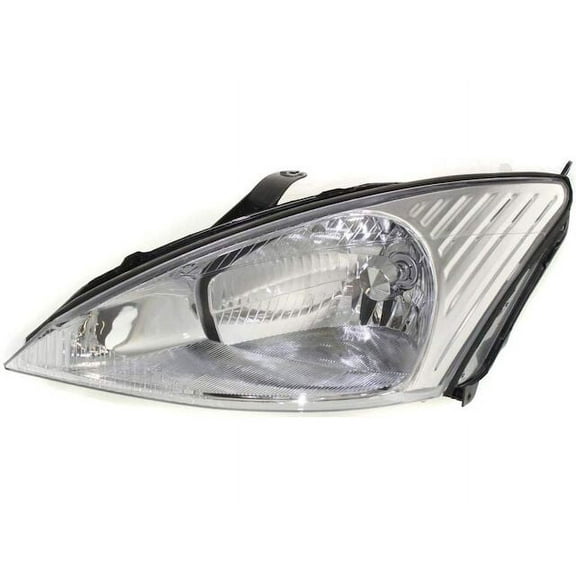 Left Driver Side Headlight Assembly - Compatible with 2000 - 2002 Ford Focus 2001