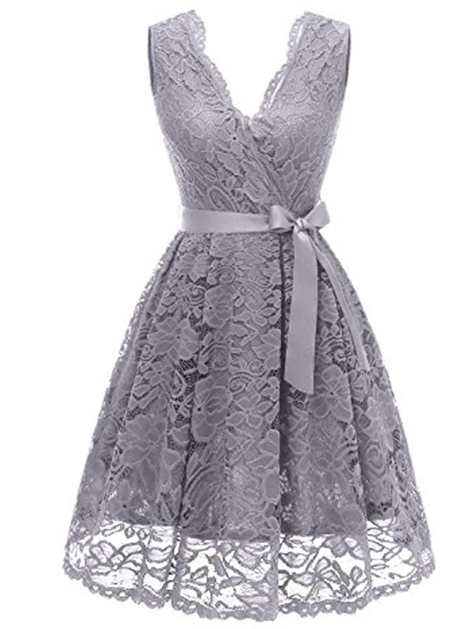 women's short lace dress