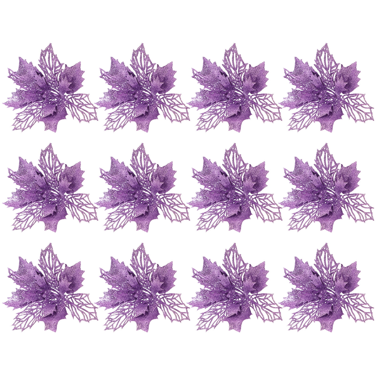 Frcolor Poinsettia Christmas Poinsettia Fakepoinsettias Silk Mini Small