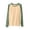 Beige-shirts, variant on Aezemi Women Loose Fit Pajama Shirts Round Neck Long Sleeve Comfy Color Blocks Undershirts Lightweight Soft Casual Home Sleep Tops 3XL