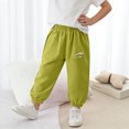 thumbnail image 5 of Toddler Boy Joggers Pull-On Adjustable Casual Relaxed Children's Jogger Active Athletic Preppy Outdoor Soft Teenage Trousers, 5 of 7