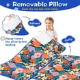 thumbnail image 3 of Pioneer Flower Floral Print Pattern Toddler Nap Mats for Kids Preschool,Sleeping Mat Bag or Kids,Toddler Sleeping Bag,Toddler Nap Mat or Daycare, 3 of 6