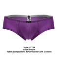 thumbnail image 4 of Xtremen Fashion Underwear 91228 Microfiber Trunks Color Purple Size L, 4 of 5