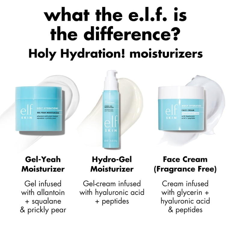 e.l.f. Holy Hydration Face Cream Fragrance Free photo 7