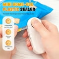 thumbnail image 5 of Mini Bag Sealer with Magnet, 1 Pc 2025 Portable Handheld Chip Bag Sealer, Mini Bag Cutter and Sealer for Chip, Resealer Machine for Food, Snacks, Kitchen, 3.81x1.45x1.45 Inch, Orange, 5 of 9