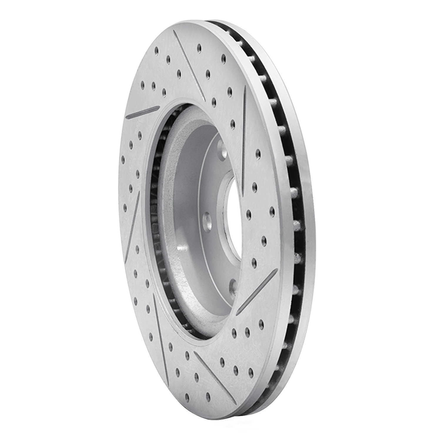 Dynamic Friction Company 830-67066L DFC Geoperformance Rotor - Drilled and Slotted