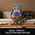 thumbnail image 4 of Set de construcción Sillbird Flower Owl Botanical Collection para adultos, 4 of 7
