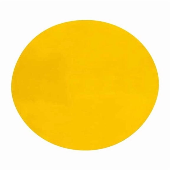 Mighty Line Floor marking,Yellow,9.5 in,Circle,PK20 DOT10Y