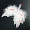 thumbnail image 4 of 10 piezas Mini alas de plumas blancas de ángel para decoraciones navideñas Kuyhfg Bienvenido a Kuyhfg, 4 of 4