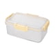 thumbnail image 3 of Contenedor de almacenamiento de alimentos, caja de aperitivos y ensaladas sellada, portátil con tapas, fiambrera de frutas, contenedor de comida para S, 3 of 8
