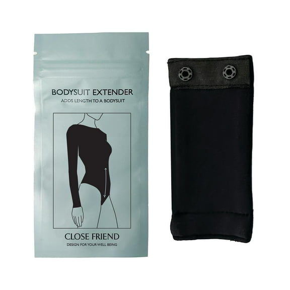 Close Friend Women's Bodysuit Extender Jersey Fabric (Women's Size O/S), 2-Pack