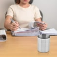 thumbnail image 4 of VBXOAE Stainless Steel Multifunctional Pen and Storage Container,Cylinder Shape for Desk Decoration and Organization,Stable Metal Finish for Easy Cleaning, 4 of 5