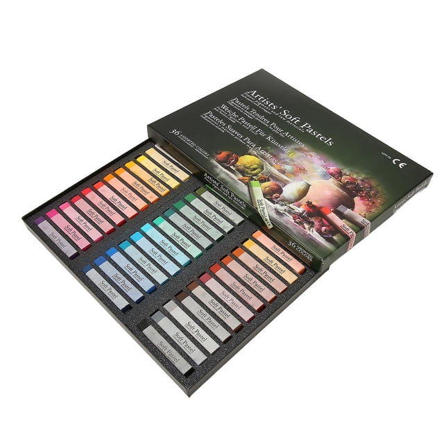 Tiza Pastel suave y seco, 36 colores, tiza para artista profesional, palitos de Pastel para oficina, escuela, arte, dibujo, suministros de pintura