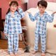 thumbnail image 1 of Conjuntos de pijamas para niños de algodón, ropa de casa de dibujos animados para niños, traje informal de manga larga para niñas, conjunto de pijamas de Navidad, ropa de dormir 2023, 1 of 2