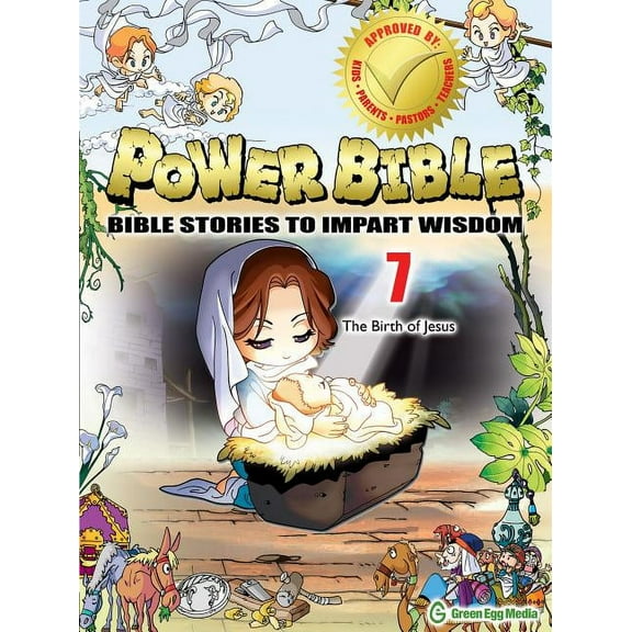 Power Bible: Bible Stories to Impart Wisdom: The Birth of Jesus (Paperback)