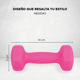thumbnail image 3 of Set de 2 Mancuernas X-Rush Hexagonales de 3 lbs (6 lbs) con Recubrimiento de Neopreno Rosas, 3 of 8