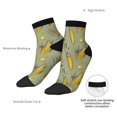 thumbnail image 6 of Naloa Cartoon Corn and Wheat Ankle Socks for Women Non Slip Socks No Show Socks Classic Low Cut Casual Socks Casual Socks, 6 of 7