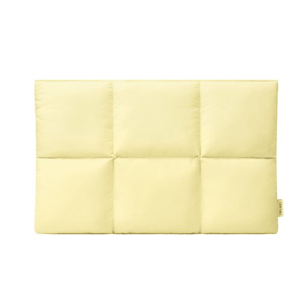 Funda para Portátil de 13 y 14 Pulgadas, Funda de Almohada Compatible con MacBook Xtellatr beige