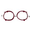 thumbnail image 2 of Pulsera a juego Lovers Strade Fareast Limited 2 piezas Rojo B, 2 of 8