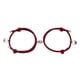 thumbnail image 2 of Pulsera de Distancia magnética Yinane 2Pcs Lovers Matching Bracelet Rojo B, 2 of 7