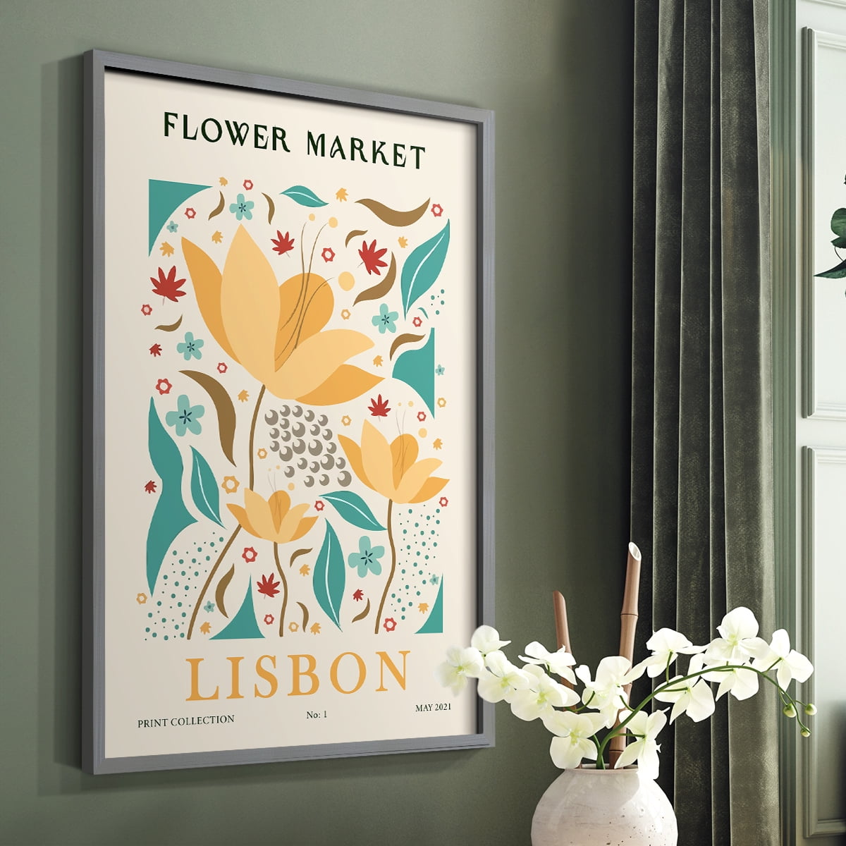 Matisse XL Framed Print - Solid Wood