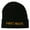 Black, variant on First Mate Embroidered Long Beanie - Royal OSFM