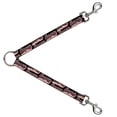 thumbnail image 1 of Buckle-Down Leash Splitter - BACON Baseball Script - 1" Wide - 30" Length, 1 of 1