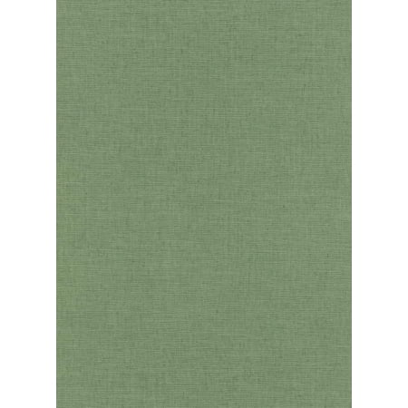 Concord Wallcoverings Textured Wallpaper Plain Solid Wall, Green, 21 In x 33 Ft (56 sq. ft),1026207