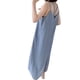 thumbnail image 2 of Qarigey Vestido Largo Sin Mangas Gasa Ropa De Verano Vestido Suelto Sexy, Blanco, S Vestidos Azul XXL Qarigey AP001588-25B, 2 of 6