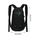 thumbnail image 4 of Eigraketly Bolsa de seguridad en ciclismo con Control remoto inalámbrico de nailon para aplicaciones amplias, mochila para bicicleta, bolsa para Ciclismo amarillo gris, 4 of 6