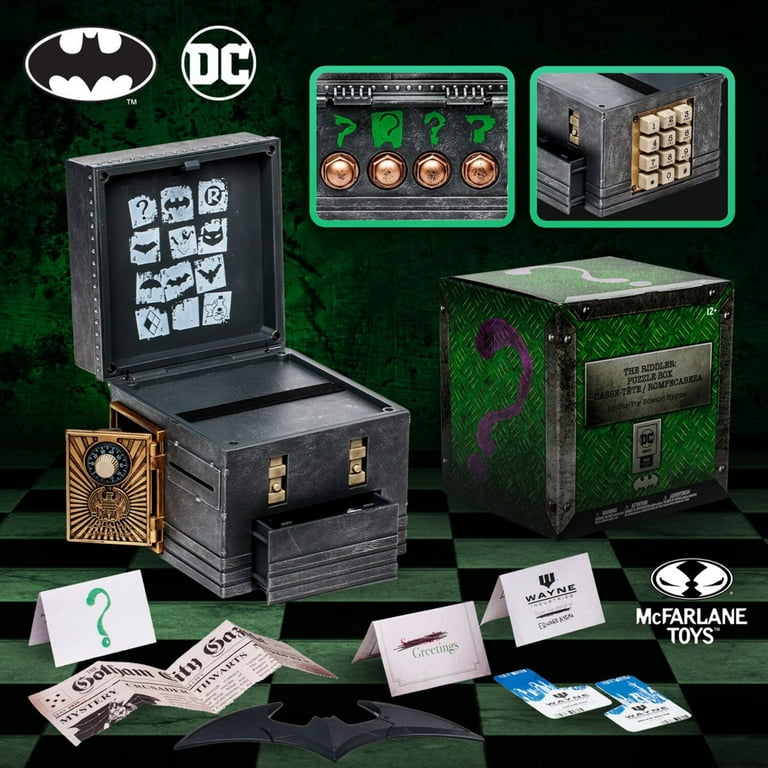 DC Direct Batman The Riddler Jigsaw Puzzles, Plastic DC Direct Batman The Riddler Jigsaw Puzzles, Plastic
