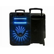 2 MR Dj ACE Bluetooth Speaker15 Portable Speaker with Bluetooth/Rechargeable Battery and App Control