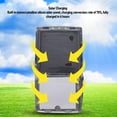 thumbnail image 4 of Audio Bible Player, Handheld Solar Powered Electronic Bible Reader with 8G Memory, for Bibles Listener, 4 of 7