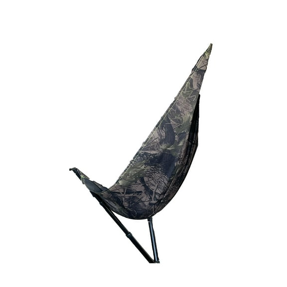 Low-Profile Hunting Chair – Lightweight Portable Camo Seat for Outdoor Hunting, Fishing, Camping & Events
